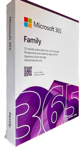 Microsoft 365 family anno - 365,