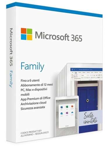 Microsoft office 365 - family, 6
